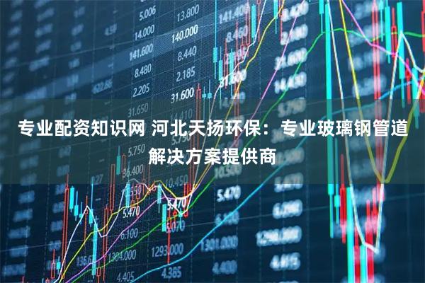 专业配资知识网 河北天扬环保:专业玻璃钢管道解决方案提供商